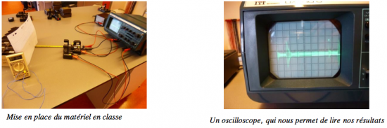 Protocole expérimental d'utilisation du capteur à ultrason