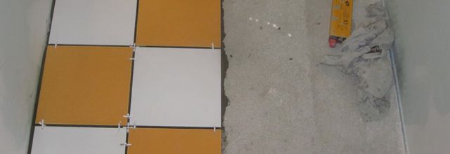 Pose carrelage salle de bain