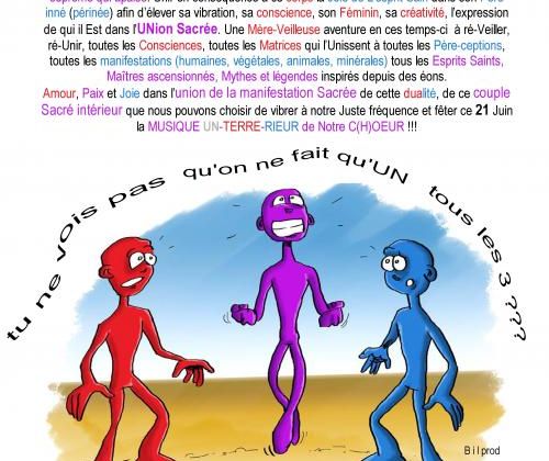 L'UNion Sacrée: 1+1=3