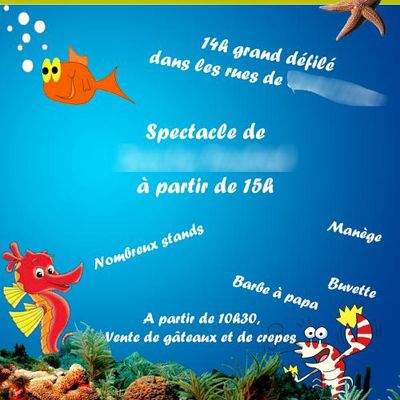 Affiche "Mer", Juin 2014