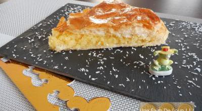 Galette des rois à la creme d'amandes coco & passion