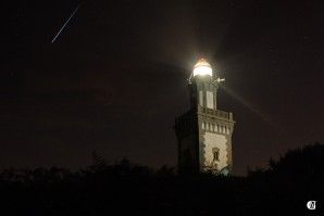 L'ISS & le phare de Fontarrabie