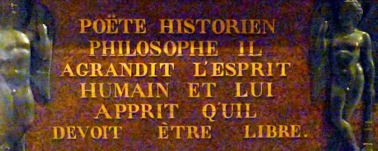 Voltaire au Panthéon