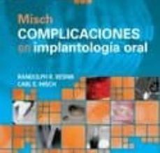 [PDF] MISCH. COMPLICACIONES EN IMPLANTOLOGIA ORAL descargar gratis