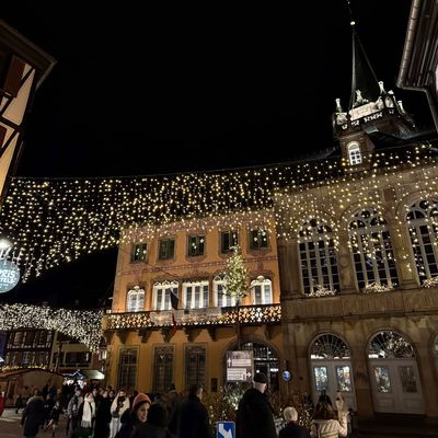 Marché Noël à Obernai.