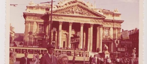 Bruxelles : la Bourse - 1964