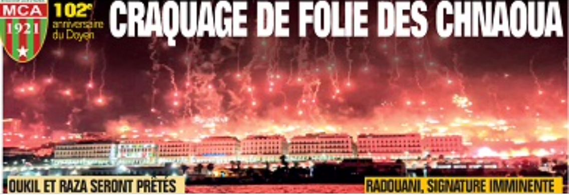 Lundi 7 Août 2023 Le MCA fête ses 102 ans