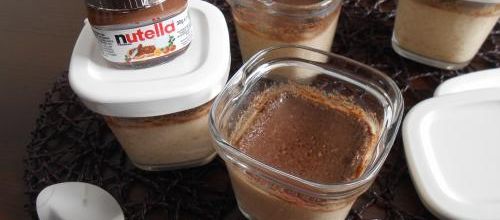 Petits pots de crème au nutella (Seb Multi Délices)