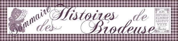 Sommaire des Histoires de Brodeuse