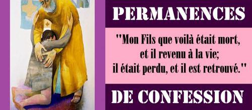Permanences de Confession Carême 2013