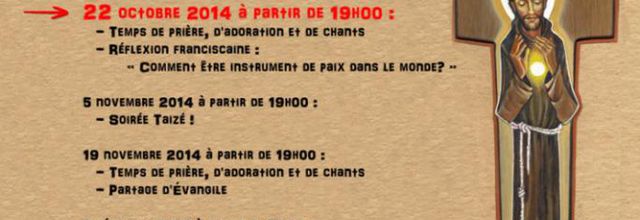 Invitation: Soirée Jeunesse Franciscaine - Québec