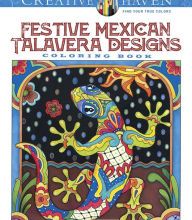 Free download pdf format books Creative Haven Festive Mexican Talavera Designs Coloring Book