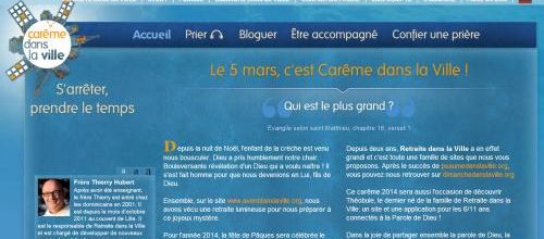 Vivre le carême 2014 en ligne !