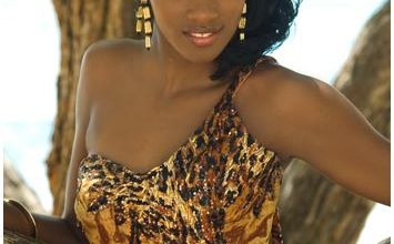 Cindy CHENIERE,la grande gagnante de l'élection Miss Martinique 2010!
