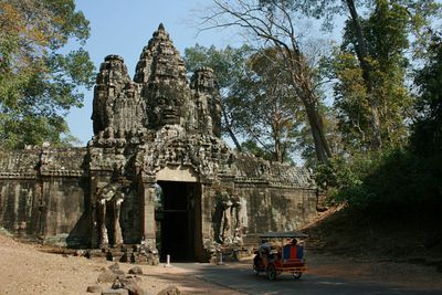 Temples de Angkor Thom et Ta Keo - Angkor - Cambodge (Scan de photos papier)