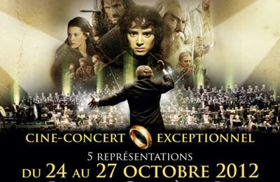 le Seigneur des Anneaux en ciné concert à Paris