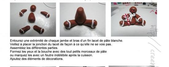 bonhommes de pain d'épices de Noël