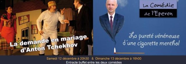 Partez en Week-end Théâtre avec la Comédie de l'Eperon !