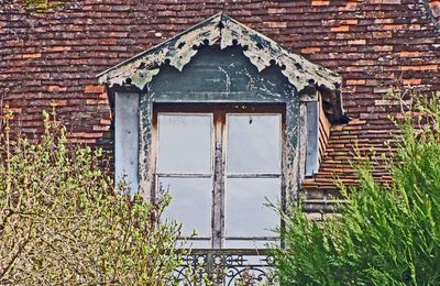 Jolies lucarnes  de maisons anciennes à Châtillon-sur-Seine