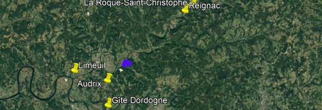 Une semaine en Dordogne : les lieux