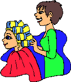 Bambino se fait des cheveux