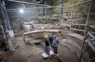 Coup de théâtre, un odéon retrouvé au pied du Mur Occidental - Terra Santa