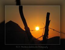 Coucher du soleil...