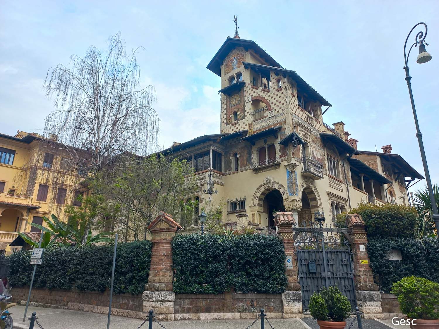 italie rome quartier coppede
