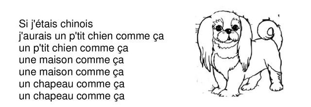 si j'étais chinois