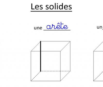 Les solides et polyèdres