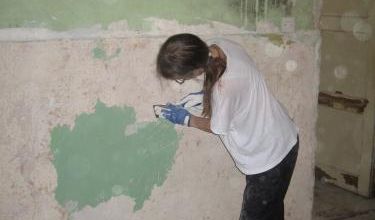 Renovation du chalet de montagne.