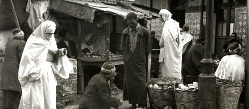 Scène de rue à alger