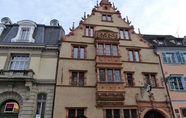 LA  MAISON  DES  TETES  A  COLMAR