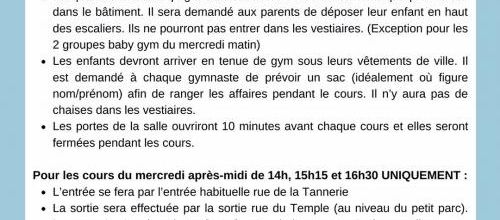 Rentrée 2020-2021