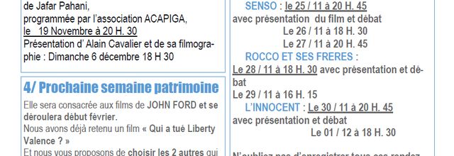 message N ° 6 CinéFilAix