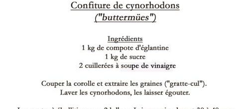 Confiture de cynorhodons