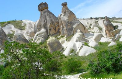 Turquie (9) carnets de voyage..Cappadoce 1