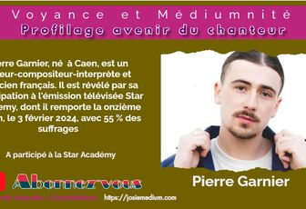 Avenir du chanteur Pierre Garnier