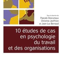 [PDF] 10 études de cas de psychologie du travail et des organisations by Jean-Luc Bernaud, Pascale Desrumaux, Christine Jeoffrion