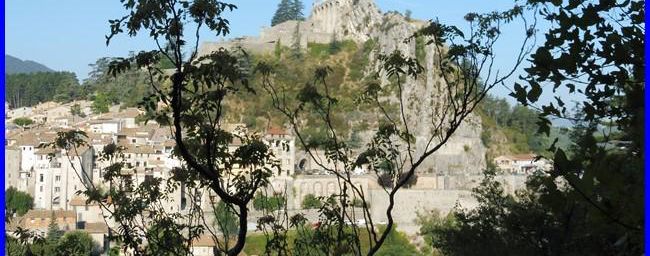 Sisteron, la Baume du trou d'Argent