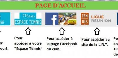 PAGE D'ACCUEIL