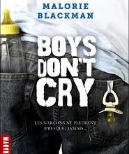 Boys don't cry, de Malorie Blackman