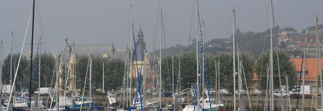  Deauville : Port Morny, Le Port Municipal