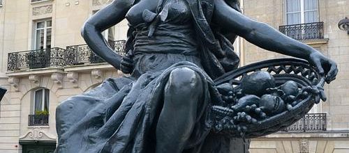 Parvis du Musée d'Orsay : les six continents : L'Afrique