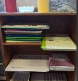 Coin écriture et coin artistique en maternelle