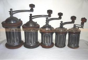 Ma Collection de Moulins à café Anciens