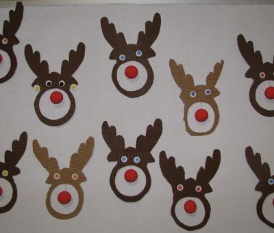 Raving reindeers - bricolage de Noël