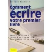 Z Comment écrire votre premier livre
