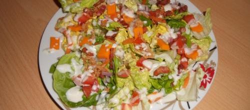 Salade gourmande 