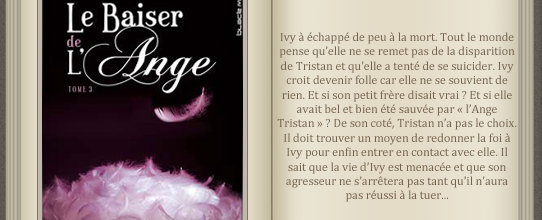 « Le baiser de l'ange [03] » d'Elizabeth Chandler